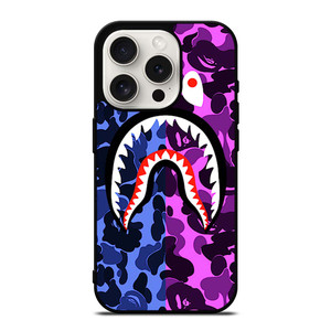 BAPE CAMO LOGO BLUE PURPLE iPhone 15 Pro Case Cover BAPE CAMO LOGO BLUE PURPLE iPhone 15 Pro Case Cover