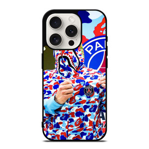 BAPE CAMO PARIS SAINT GERMAIN iPhone 15 Pro Case Cover BAPE CAMO PARIS SAINT GERMAIN iPhone 15 Pro Case Cover
