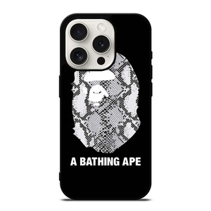 BATHING APE SNAKE SKIN iPhone 15 Pro Case Cover BATHING APE SNAKE SKIN iPhone 15 Pro Case Cover
