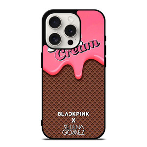 BLACK PINK SELENA GOMEZ ICE CREAM iPhone 15 Pro Case Cover BLACK PINK SELENA GOMEZ ICE CREAM iPhone 15 Pro Case Cover