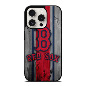 BOSTON RED SOX WOODEN LOGO iPhone 15 Pro Case Cover