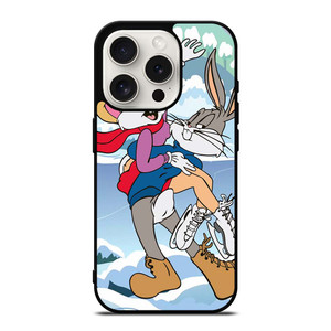 BUGS BUNNY AND LOLA CARTOON iPhone 15 Pro Case Cover BUGS BUNNY AND LOLA CARTOON iPhone 15 Pro Case Cover