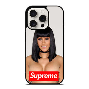 CARDI B SUPREME iPhone 15 Pro Case Cover CARDI B SUPREME iPhone 15 Pro Case Cover