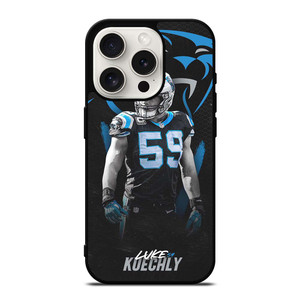 CAROLINA PANTHERS LUKE KUECHLY iPhone 15 Pro Case Cover