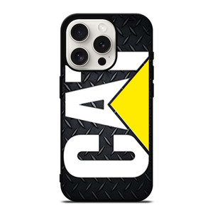 CATERPILLAR CAT METAL BLACK iPhone 15 Pro Case Cover CATERPILLAR CAT METAL BLACK iPhone 15 Pro Case Cover