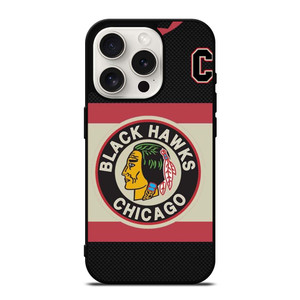 CHICAGO BLACKHAWKS JERSEY iPhone 15 Pro Case Cover CHICAGO BLACKHAWKS JERSEY iPhone 15 Pro Case Cover