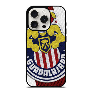 CHIVAS DE GUADALAJARA EMBOIRED LOGO iPhone 15 Pro Case Cover CHIVAS DE GUADALAJARA EMBOIRED LOGO iPhone 15 Pro Case Cover