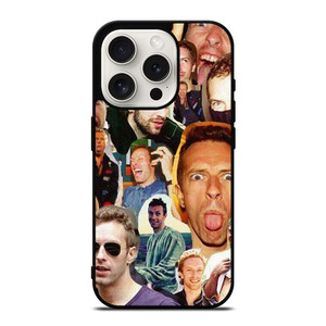 CHRIS MARTIN COLDPLAY COLLAGE iPhone 15 Pro Case Cover