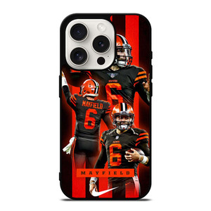 CLEVELAND BROWNS BAKER MAYFIELD 6 iPhone 15 Pro Case Cover CLEVELAND BROWNS BAKER MAYFIELD 6 iPhone 15 Pro Case Cover