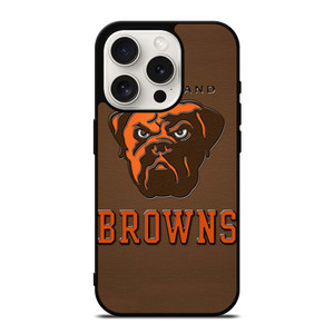 CLEVELAND BROWNS DOG NFL MASCOT iPhone 15 Pro Case Cover