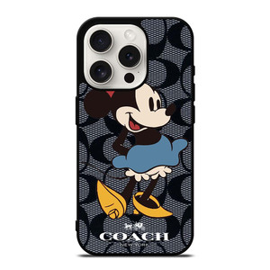 COACH MINNIE MOUSE iPhone 15 Pro Case Cover COACH MINNIE MOUSE iPhone 15 Pro Case Cover