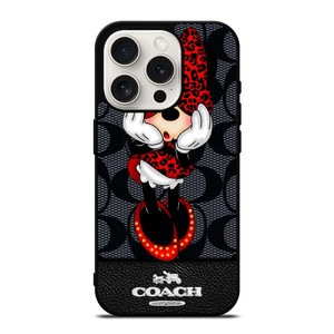 COACH MINNIE MOUSE 2 iPhone 15 Pro Case Cover