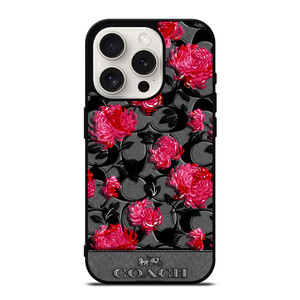 COACH NEW YORK FLOWER 3 iPhone 15 Pro Case Cover COACH NEW YORK FLOWER 3 iPhone 15 Pro Case Cover