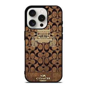 COACH NEW YORK JEEP 2 iPhone 15 Pro Case Cover COACH NEW YORK JEEP 2 iPhone 15 Pro Case Cover