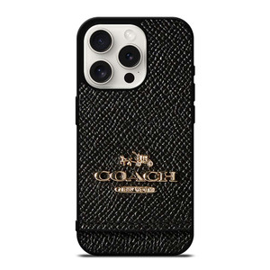 COACH NEW YORK LOGO iPhone 15 Pro Case Cover COACH NEW YORK LOGO iPhone 15 Pro Case Cover