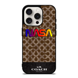 COACH NEW YORK NASA iPhone 15 Pro Case Cover