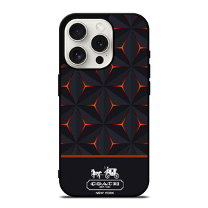 COACH NEW YORK PRISM iPhone 15 Pro Case Cover