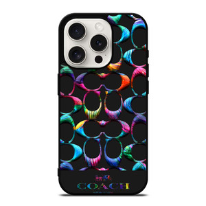 COACH NEW YORK RAINBOW 2 iPhone 15 Pro Case Cover COACH NEW YORK RAINBOW 2 iPhone 15 Pro Case Cover