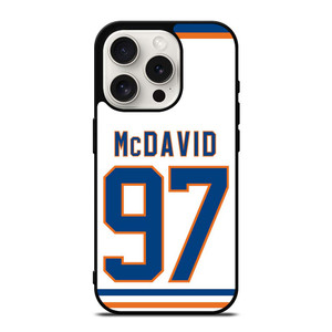 CONNOR MCDAVID EDMONTON OILERS KIT iPhone 15 Pro Case Cover