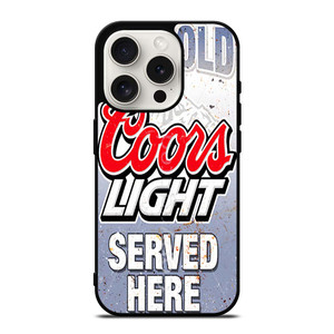 COORS LIGHT BEER ICE GOLD iPhone 15 Pro Case Cover COORS LIGHT BEER ICE GOLD iPhone 15 Pro Case Cover