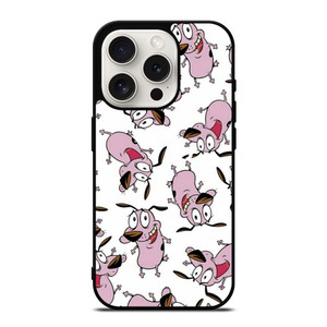 COURAGE THE COWARDLY DOG COLLAGE iPhone 15 Pro Case Cover
