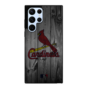 SAINT LOUIS CARDINALS BASEBALL MLB WOOD LOGO Samsung Galaxy S22 Ultra Case Cover