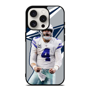DARK PRESCOTT DALLAS COWBOYS iPhone 15 Pro Case Cover DARK PRESCOTT DALLAS COWBOYS iPhone 15 Pro Case Cover