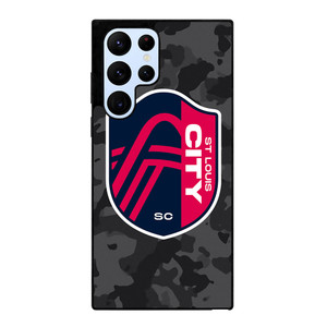 SAINT LOUIS CITY MLS BLACK CAMO Samsung Galaxy S22 Ultra Case Cover