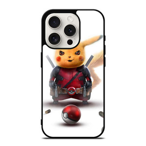 DEADPOOL PIKACHU POKEMON iPhone 15 Pro Case Cover