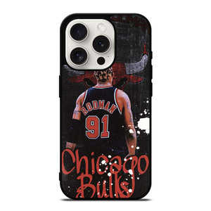DENNIS RODMAN CHICAGO BULLS RETRO iPhone 15 Pro Case Cover DENNIS RODMAN CHICAGO BULLS RETRO iPhone 15 Pro Case Cover