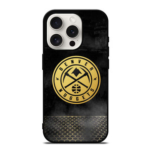 DENVER NUGGETS GOLD METAL iPhone 15 Pro Case Cover DENVER NUGGETS GOLD METAL iPhone 15 Pro Case Cover