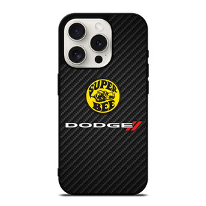 DODGE CHARGER SUPER BEE CARBON iPhone 15 Pro Case Cover