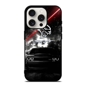 DODGE SRT BLACK CAR iPhone 15 Pro Case Cover DODGE SRT BLACK CAR iPhone 15 Pro Case Cover