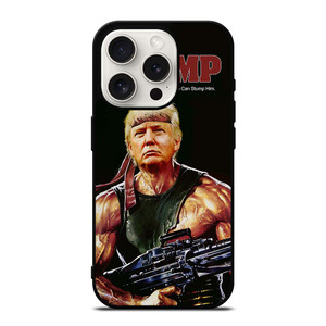 DONALD TRUMP RAMBO iPhone 15 Pro Case Cover DONALD TRUMP RAMBO iPhone 15 Pro Case Cover