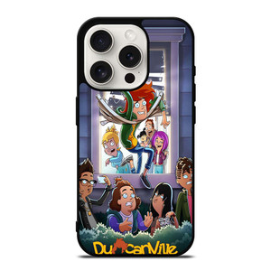 DUNCANVILLE CARTOON MOVIES POSTER iPhone 15 Pro Case Cover DUNCANVILLE CARTOON MOVIES POSTER iPhone 15 Pro Case Cover