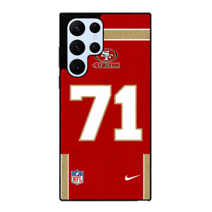 SAN FRANCISCO 49ERS TRENT WILLIAMS 71 NFL NIKE Samsung Galaxy S22 Ultra Case Cover