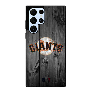 SAN FRANCISCO GIANTS BASEBALL MLB WOOD LOGO Samsung Galaxy S22 Ultra Case Cover