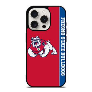 FRENO STATE BULLDOGS FOOTBALL LOGO iPhone 15 Pro Case Cover