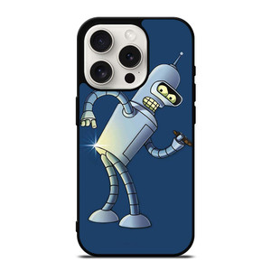 FUTURAMA BENDER CARTOON iPhone 15 Pro Case Cover