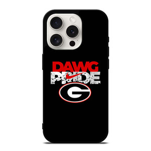 GEORGIA BULLDOGS DAWG PRIDE NIKE iPhone 15 Pro Case Cover