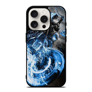 GHOST RIDER BLUE FIRE iPhone 15 Pro Case Cover