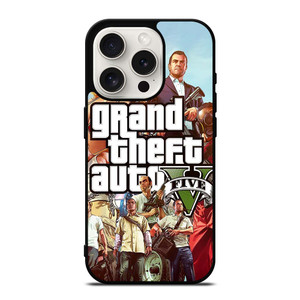 GTA 5 GRAND THEFT AUTO GAME iPhone 15 Pro Case Cover