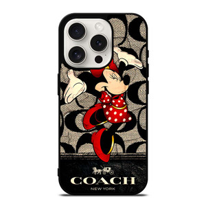 HAPPY COACH MINNIY MOUSE iPhone 15 Pro Case Cover
