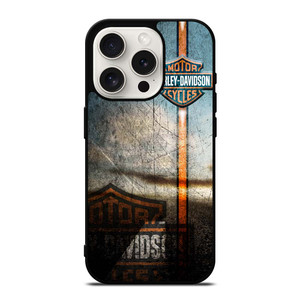 HARLEY DAVIDSON GRUNGE LOGO iPhone 15 Pro Case Cover