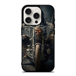 HARLEY DAVIDSON SKULL ACT iPhone 15 Pro Case Cover