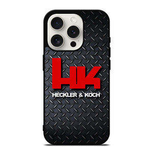 HECKLER AND KOCH PLATE LOGO iPhone 15 Pro Case Cover