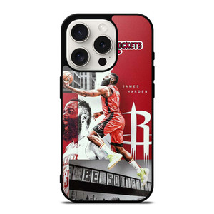 HOUSTON ROCKETS JAMES HARDEN 13 NBA iPhone 15 Pro Case Cover