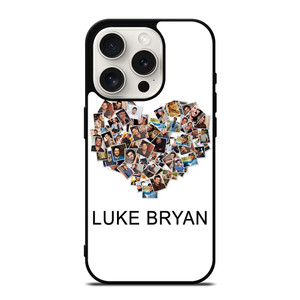 I LOVE LUKE BRYAN COLLAGE iPhone 15 Pro Case Cover