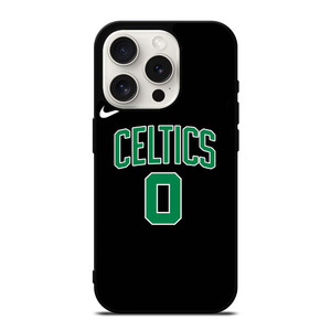 JASON TATUM BOSTON CELTICS BLACK iPhone 15 Pro Case Cover