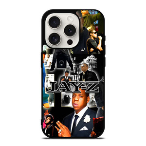 JAY Z RAPPER COLLAGE iPhone 15 Pro Case Cover